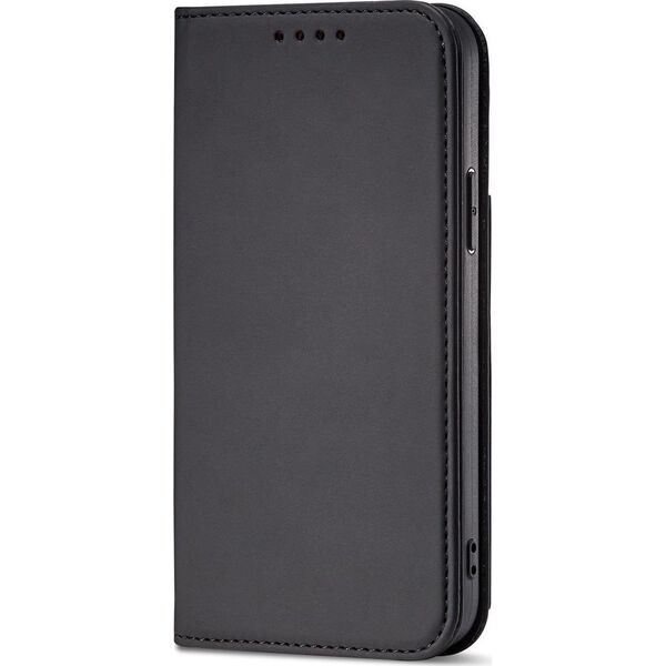 Hurtel Magnet Card Case etui do iPhone 12 pokrowiec portfel na karty kartę podstawka czarny 11542283 9145576250747