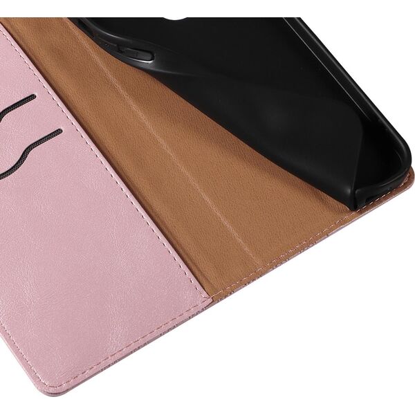 Hurtel Magnet Strap Case etui do Samsung Galaxy S22+ (S22 Plus) pokrowiec portfel + mini smycz zawieszka różowy 11542396 9145576250648