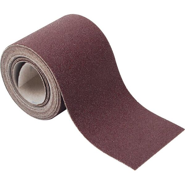 Wolfcraft Papier szlifierski w rolce 93 mm x 4 m Wolfcraft - gr. 180, na rzep 11543536 4006885581302