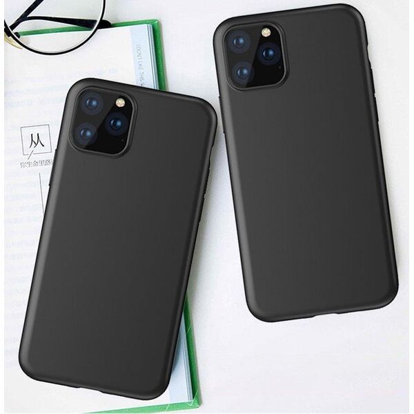 Hurtel Soft Case żelowe elastyczne etui pokrowiec do Honor 50 Pro czarny 11546452 9145576254387