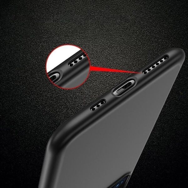 Hurtel Soft Case żelowe elastyczne etui pokrowiec do Honor 50 Pro czarny 11546452 9145576254387