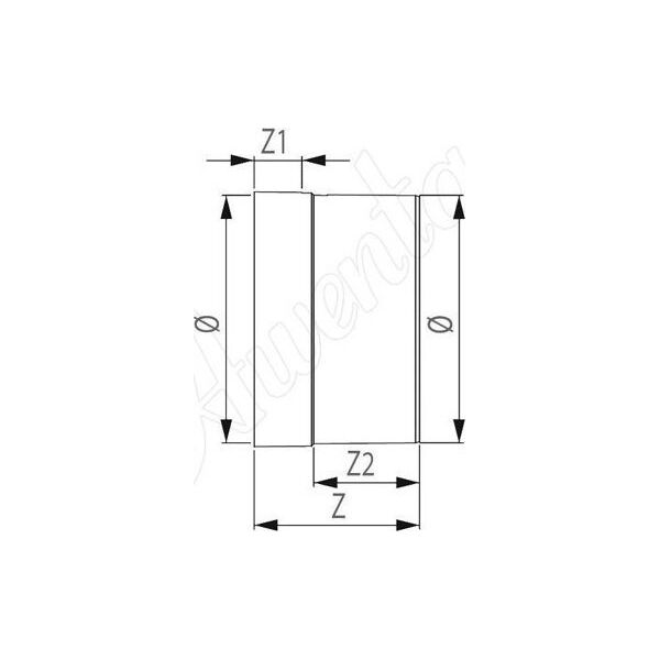 AWENTA Wentylator kanałowy Awenta WKA150 Wka fi150mm 240m3/h 15W 230V biały 11547911 5905033296572