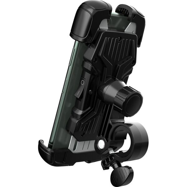 Wozinsky Wozinsky mocny uchwyt na telefon na kierownicę roweru, motocykla, hulajnogi czarny (WBHBK6) 11548600 5907769306723