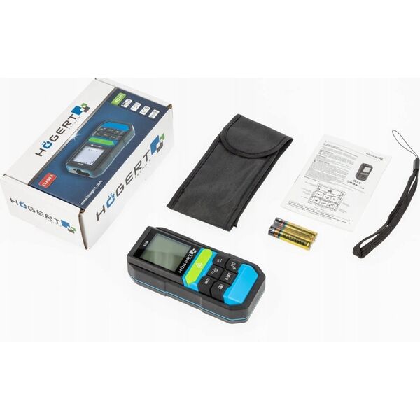 Dalmierz laserowy Högert Technik Dalmierz laserowy 40m 11552099 5902801290428
