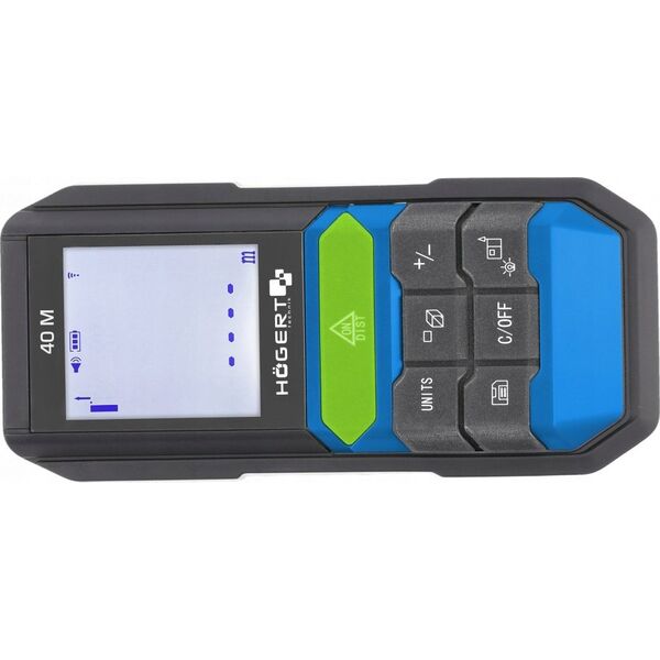 Dalmierz laserowy Högert Technik Dalmierz laserowy 40m 11552099 5902801290428
