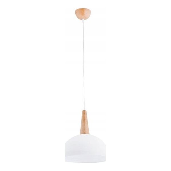 Lampa wisząca Lampa wisząca Alfa Fotyn 9725 zwis oprawa 1x60W E27 biała 11616456 5900458097254