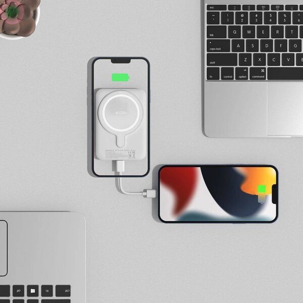 Powerbank Tech-Protect PB10 LifeMag 5000mAh Biały 11622217 9589046926709