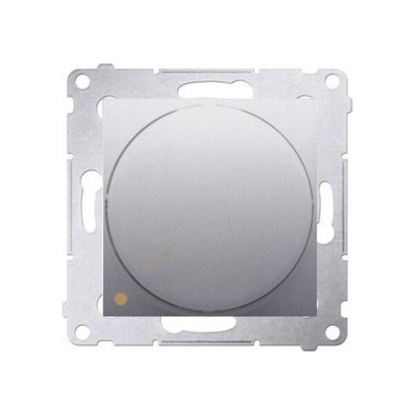 Ściemniacz obrotowy Kontakt-Simon 54 DS9L2.01/43 dwubiegunowy do LED 5-215W srebrny mat 11623508 5902787830205