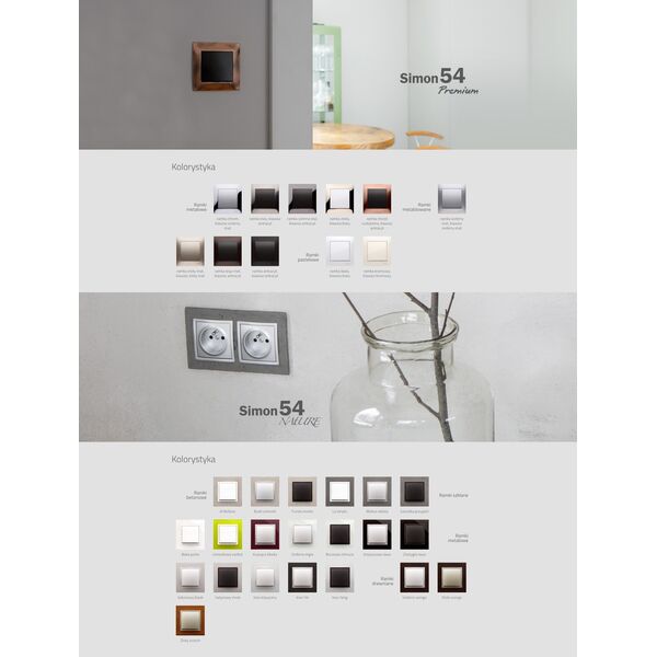 Ściemniacz obrotowy Kontakt-Simon 54 DS9L2.01/43 dwubiegunowy do LED 5-215W srebrny mat 11623508 5902787830205