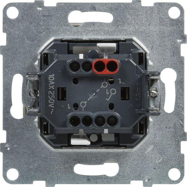 Legrand SUNO - Łacznik jednobiegunowy - 10 AX - 250 V~ - zaciski automatyczne, Biały - Legrand 721101 himp 11636554 3414972041690