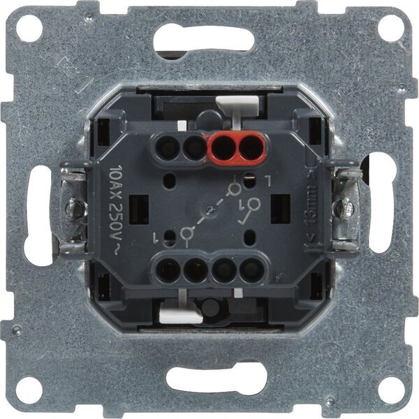 Legrand SUNO - Łacznik jednobiegunowy - 10 AX - 250 V~ - zaciski automatyczne, Aluminium - Legrand 721301 himp 11636555 3414972041669