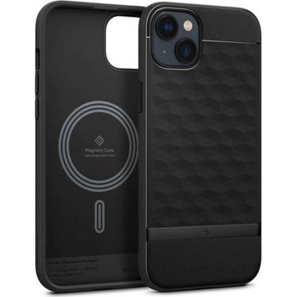 Spigen Spigen Caseology Parallax MAG iPhone 14 Max Magsafe Czarny/Matter Black ACS04927 11638023 810083831596