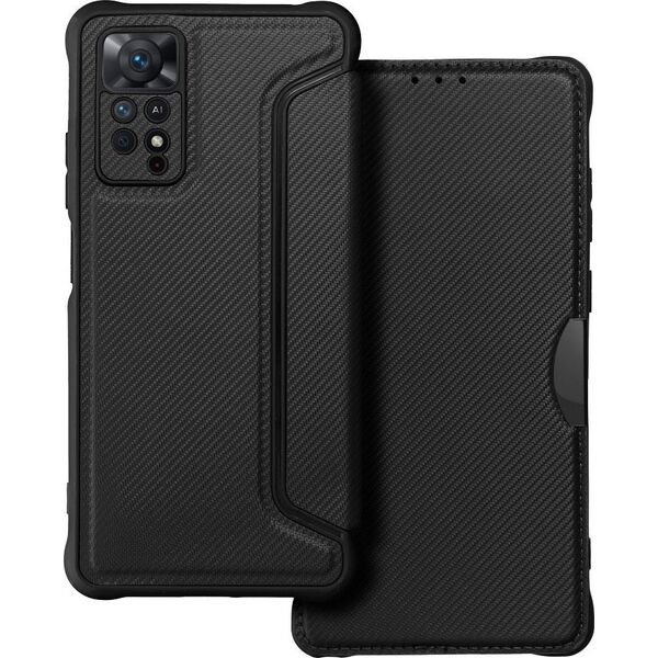 OEM Kabura RAZOR Book do XIAOMI Redmi NOTE 11 PRO / 11 PRO 5G czarny 11647837 5903396157417