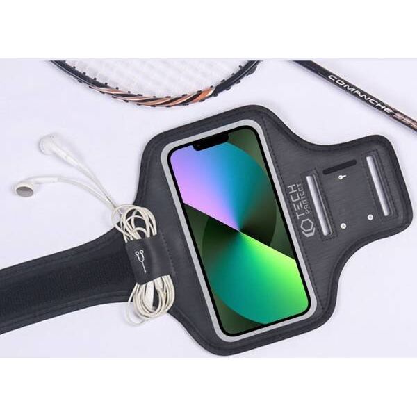 Tech-Protect TECH-PROTECT M2 UNIVERSAL SPORT ARMBAND BLACK  uniwersalny 11647968 8809971220767