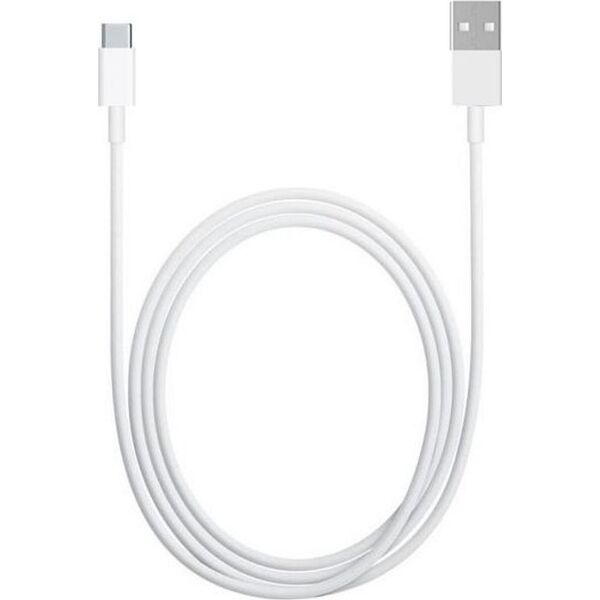 Kabel USB Techonic USB-A - USB-C Biały (5903396130274) 11648434 5903396130274