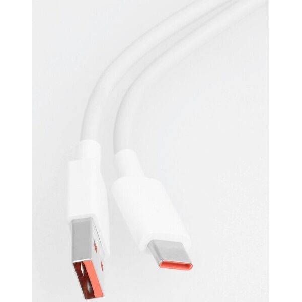 Kabel USB Techonic USB-A - USB-C 1 m Biały (5903396133022) 11648435 5903396133022