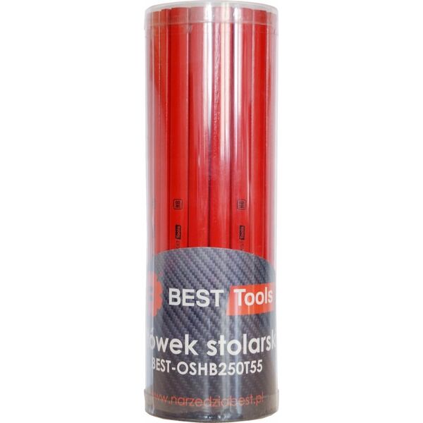 BEST TOOLS OŁÓWEK STOLARSKI HB 250mm BEST TOOLS 55 szt. 11650858 5902082852490