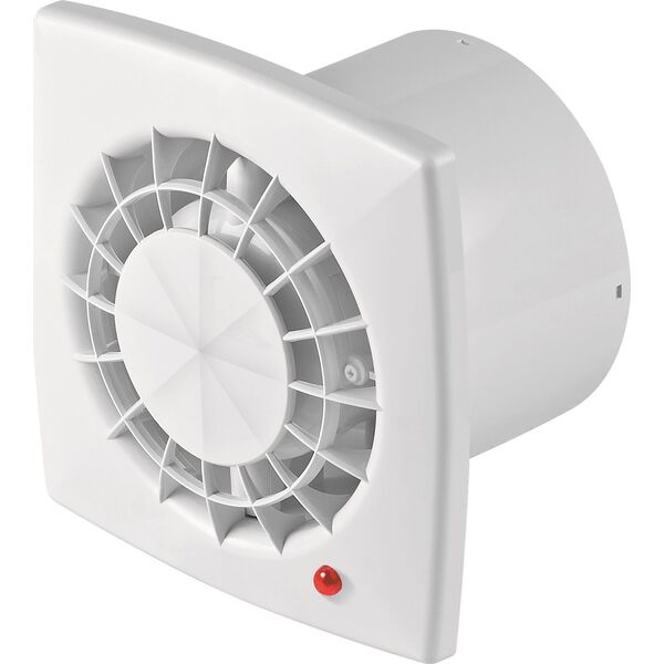 AWENTA Wentylator łazienkowy Vega fi125 180m3/h 15W 230V z czujnikiem wilgotności i opóźnieniem czasowym biały Awenta WGB125H 11655511 5905033304833