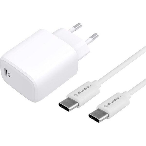 Ładowarka GoGEN Ładowarka PD USB-C 20W GoGEN - ACHPD120CW 11715998 8590393299485