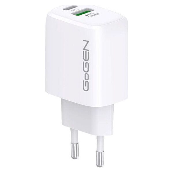 Ładowarka GoGEN Ładowarka USB-C PD 20W USB-A 18W GoGEN -ACHPDQ220W 11716000 8590393299539