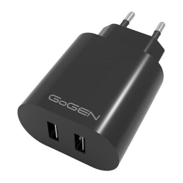 Ładowarka GoGEN Ładowarka siec. 2x USB-A 24W 4,8A GoGEN - ACH206B 11716001 8590393299522