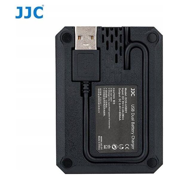Ładowarka do aparatu JJC Ładowarka Dwukanałowa Podwójna Usb Do Nikon En-el15 / En-el15a / En-el15b 11730560 6950291562661