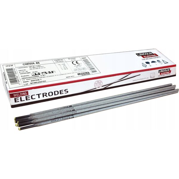 Lincoln Electric ELEKTRODA RUTYLOWA 2,5mm 350mm 2,1kg OMNIA 46 LINCOLN ELECTRIC 11737319 5945700004154