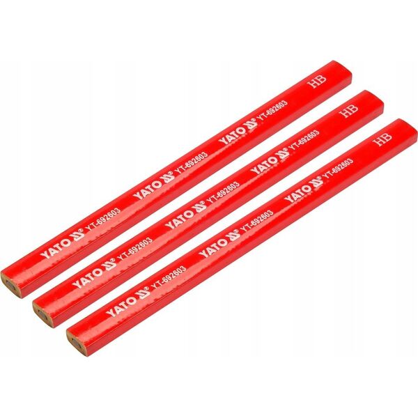 Yato YATO OŁÓWKI STOLARSKIE HB 3szt. 11740574 5906083079924