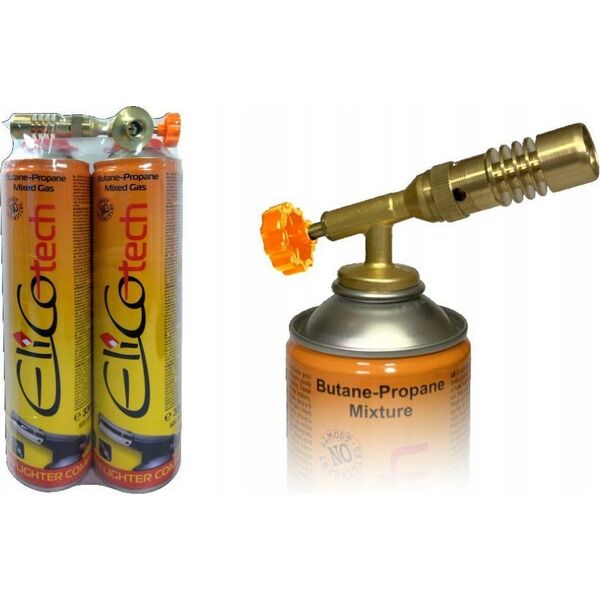 Elico ELICO PALNIK GAZOWY RK-5003+2xGAZ 600g 11740663 5906190206626