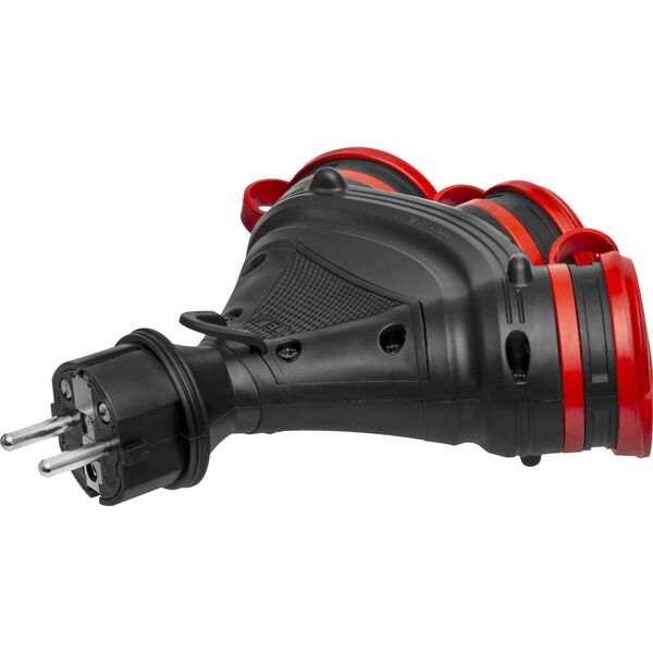 AWTools AWTOOLS ROZGAŁĘŹNIK EXTREME POTRÓJNY Z KLAPKAMI IP54 16A 11741013 5903678610470