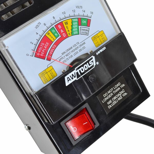 AWTools AWTOOLS TESTER AKUMULATORÓW 6/12V 11741020 5903678609009