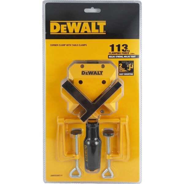 Dewalt DEWALT ŚCISK KĄTOWY NAROŻNY 11741122 3253560838539