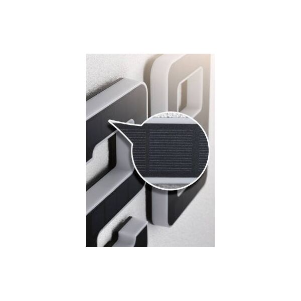 Kinkiet Paulmann Outdoor Solar numer domu a 3000K IP44 Wymienny akumulator 11757530 4000870946503