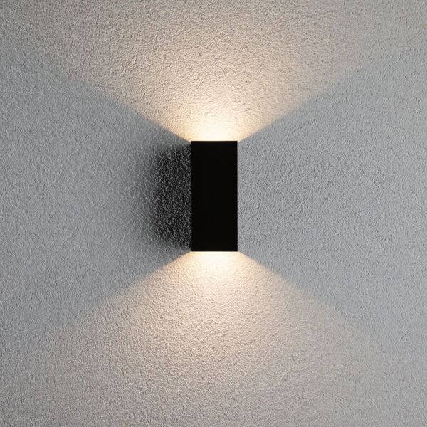 Kinkiet Paulmann Oprawa elewacyjna Flame IP44 2x3W 230V Antracyt 11757679 4000870943267