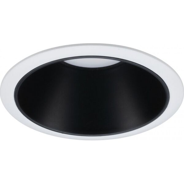 Paulmann Oprawa wbudowana Cole GU10 max. 10W biały / czarny mat 11757702 4000870933947