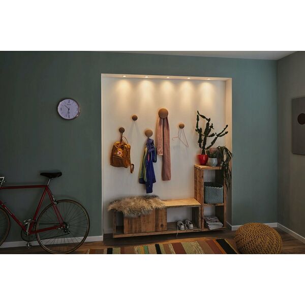 Paulmann Oprawa wbudowana Nova mini Coin okrągła ruchoma LED 3x4W 310lm Biały Mat/Aluminium 11757718 4000870942932
