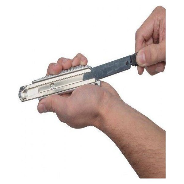 Wolfcraft Nóż z ostrzem 18 mm pro-sharp, metalowy, Wolfcraft 11757767 4006885430600
