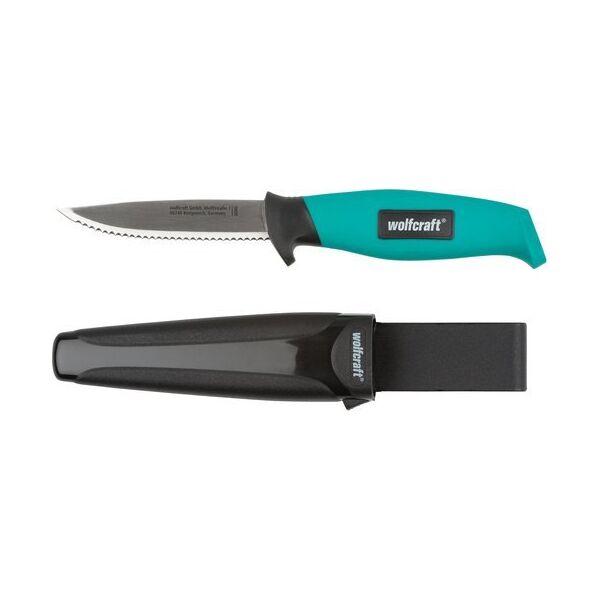 Wolfcraft Nóż z ostrzem ząbkowanym Wolfcraft 11757769 4006885408609