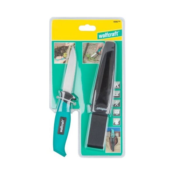 Wolfcraft Nóż z ostrzem ząbkowanym Wolfcraft 11757769 4006885408609