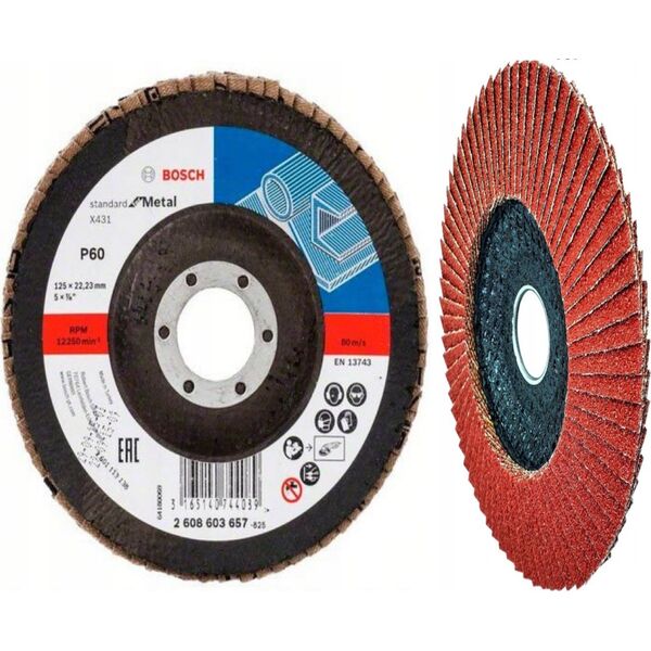 Bosch Bosch fan grinding disc SfM,125mm,K60 (grit 60) 11816848 3165140744089