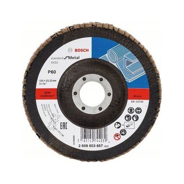 Bosch Bosch fan grinding disc SfM,125mm,K60 (grit 60) 11816848 3165140744089