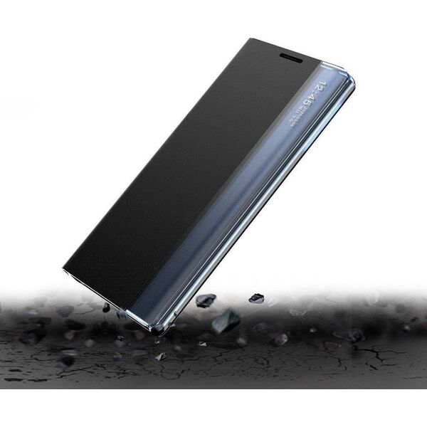 Hurtel New Sleep Case pokrowiec etui z klapką z funkcją podstawki Samsung Galaxy M53 5G czarny 11835250 9145576257623