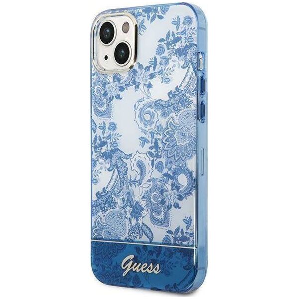 Guess Etui Guess GUHCP14MHGPLHB Apple iPhone 14 Plus niebieski/blue hardcase Porcelain Collection 11854792 3666339064334