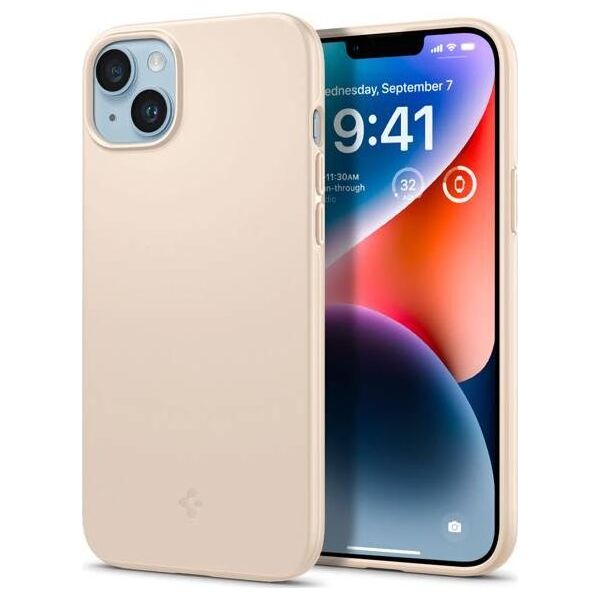 Spigen Etui Spigen Thin Fit Apple iPhone 14 Plus Sand Beige 11855297 8809811863116