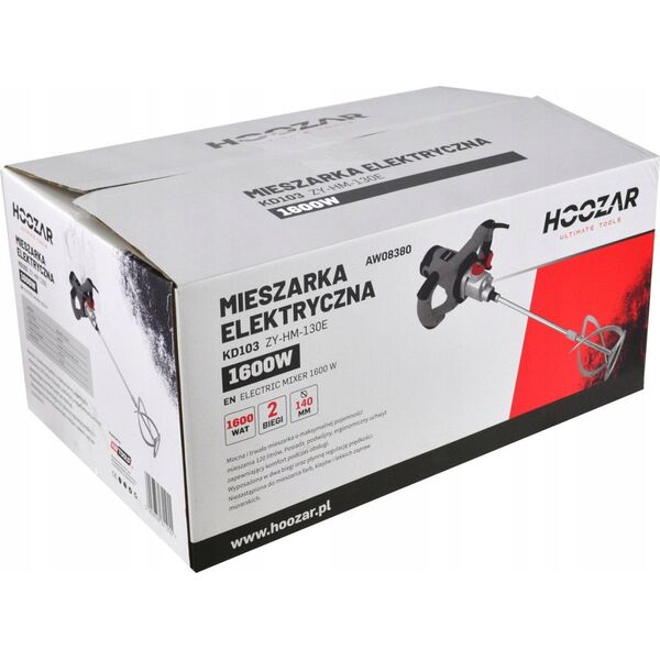 Mieszarka Hoozar HOOZAR MIESZARKA 1600W 11865040 5903678611255