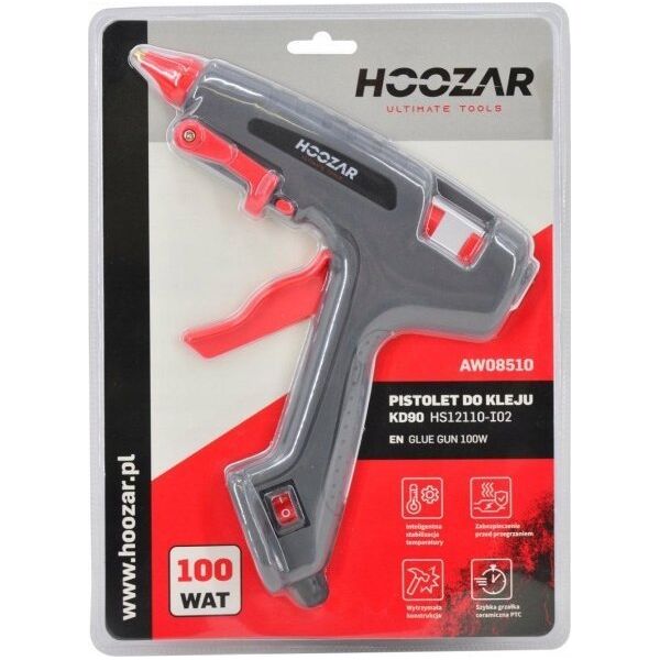 Pistolet do kleju Hoozar HOOZAR PISTOLET DO KLEJU 100W 11865047 5903678611262