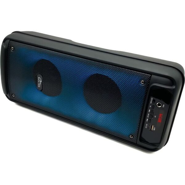 Głośnik Media-Tech FLAMEBOX UP - Głośnik Bluetooth 5.0 z radiem FM i odtwarzaczem MP3, 600W PMPO, iluminacja typu FLAME 11865199 5906453131771
