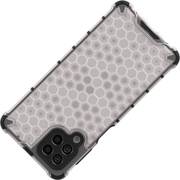 Hurtel Honeycomb etui pancerny pokrowiec z żelową ramką Samsung Galaxy M53 5G przezroczysty 11866019 9145576257180