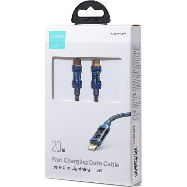 Kabel USB Joyroom USB-C - Lightning 2 m Niebieski (JYR431) 11866054 6941237196415