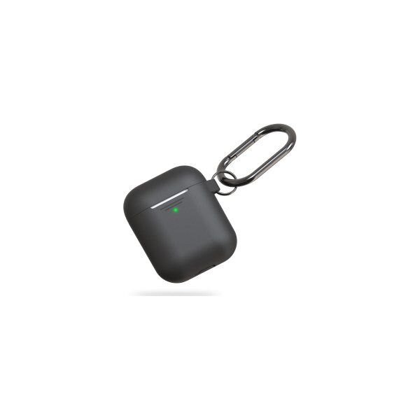 KeyBudz Elevate Keychain - silikonowe etui ochronne do AirPods 1/2 (black) 11866418 851173005602